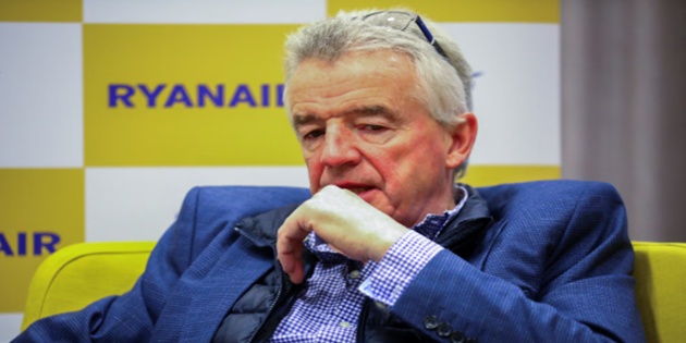 Ryanair CEO’su, Gelecek Yaz Avrupa’da Uçak Bileti Fiyatları Artacak